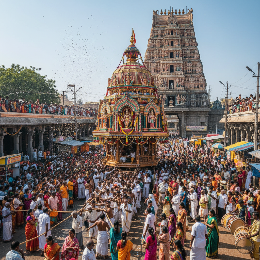 Erode Periya Mariamman Temple Festival